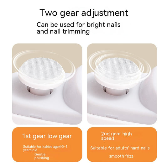 Electric Nail Brightener Automatic Multi-functional Anti-splash