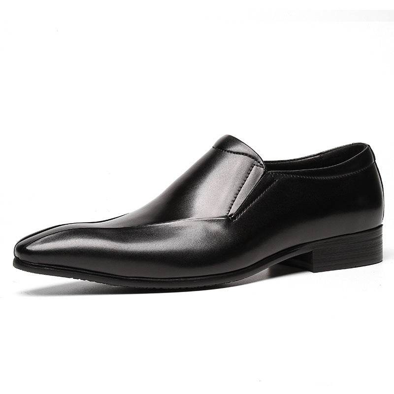 British Pointed Oxford Men's Shoes - Mubimart