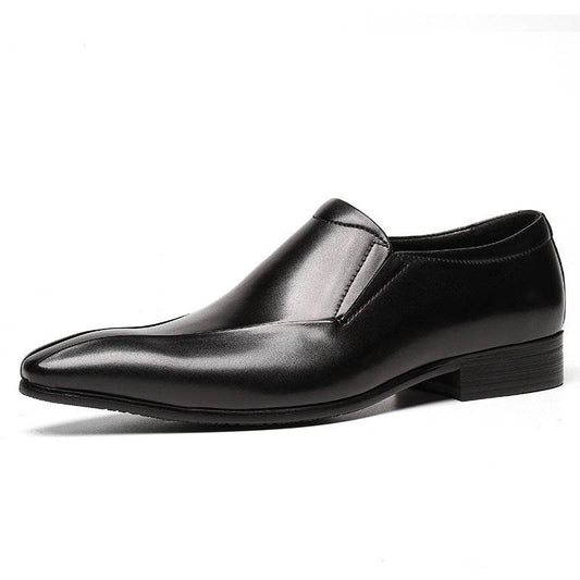 British Pointed Oxford Men's Shoes - Mubimart