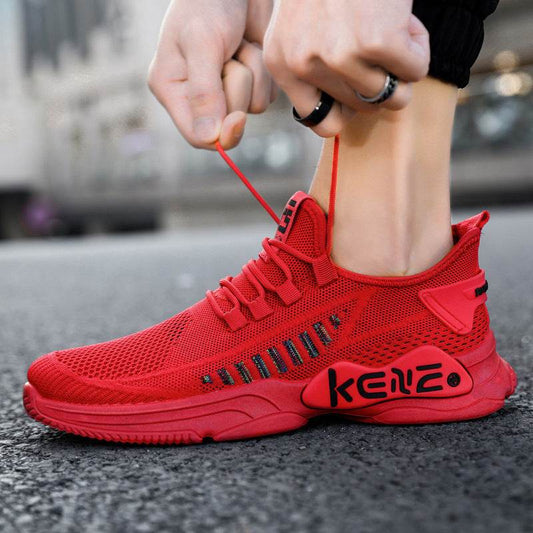 Casual Sports Shoes Trend Running Shoes Men - Mubimart
