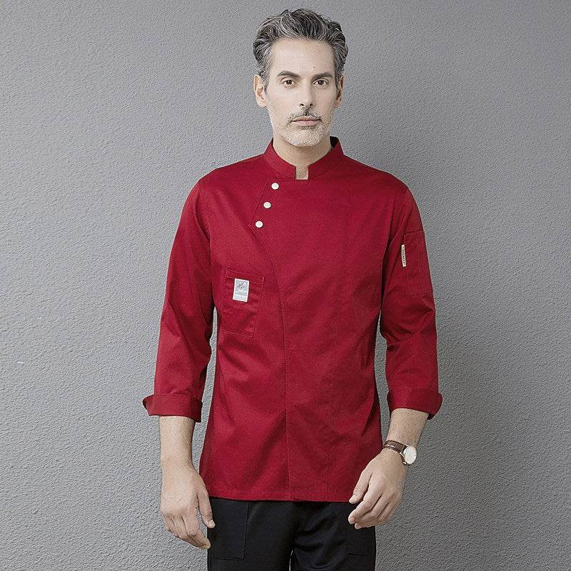 Hotel Chef Long Sleeve Work Clothes - Mubimart