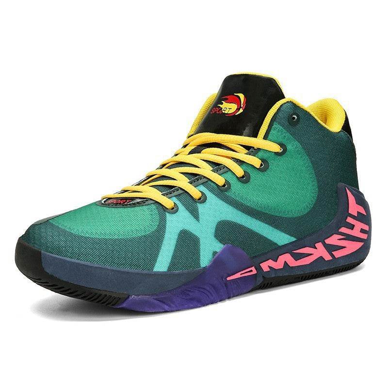Casual Shoes Couple Graffiti Sneakers Basketball Shoes Women - Mubimart