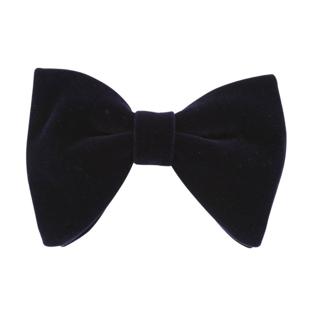 Velvet Bow Tie Men's Butterfly - Mubimart