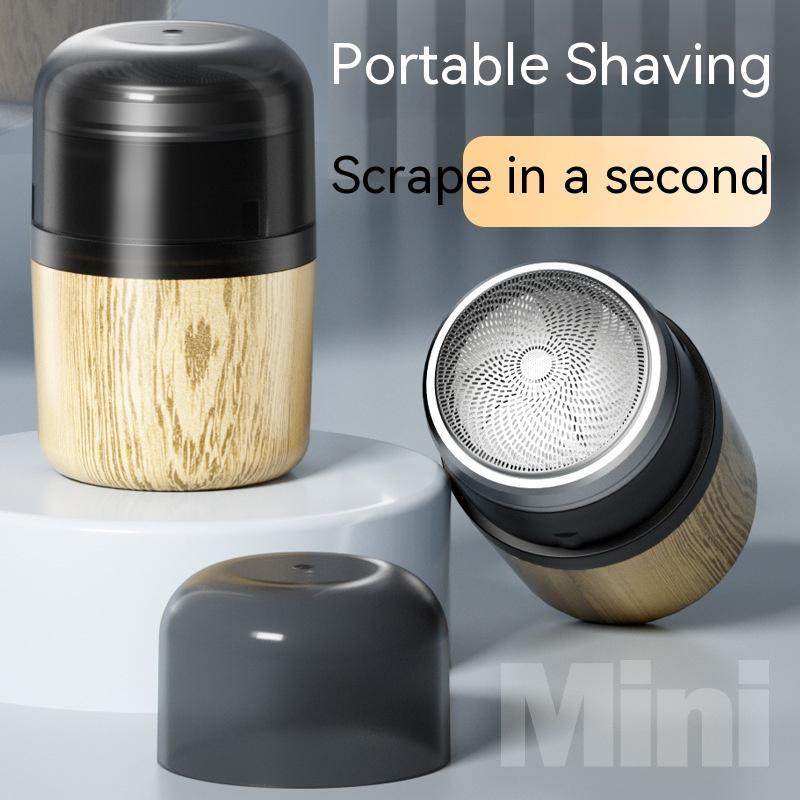 Mini Electric Shaver For Men Pocket Size Washable Rechargeable Portable Cordless Trimmer Knive Face Beard Razor Hair Trimmer - Mubimart