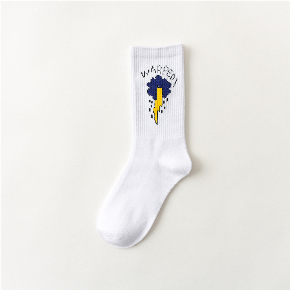 Hip Hop Socks, Tube Socks, Skateboard Socks, Couple Socks - Mubimart -  