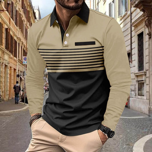 Polo Shirt Pocket Men's Sports Polo Shirt - Mubimart