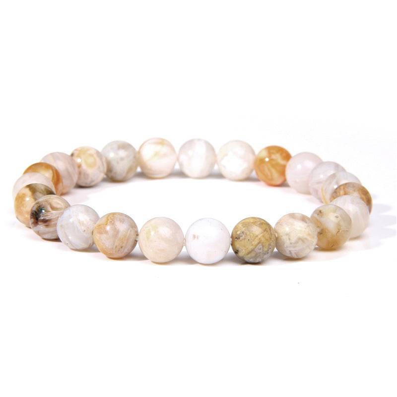Natural Stone Beads Bracelet Men - Mubimart