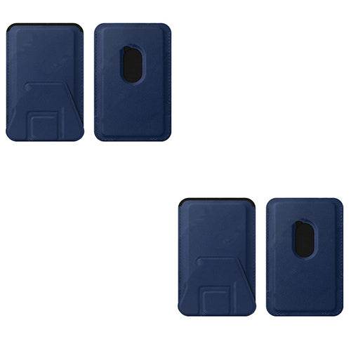 Mobile Phone Holder Card Holder Folding Card Holder Card Sticker Multifunctional Magnetic Card Holder - Mubimart