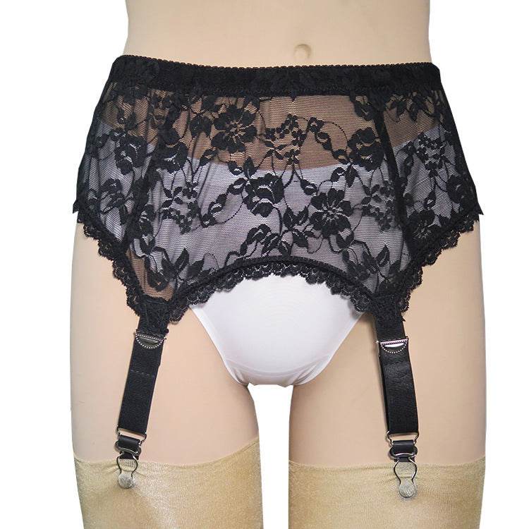 F4 Claw Non Slip Fastener Garter Belt Stockings - Mubimart