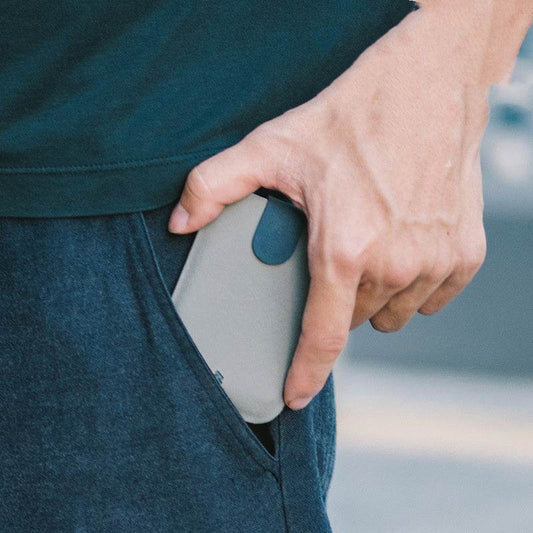 PU Leather Card Holder Men's Pop-up Card Holder - Mubimart