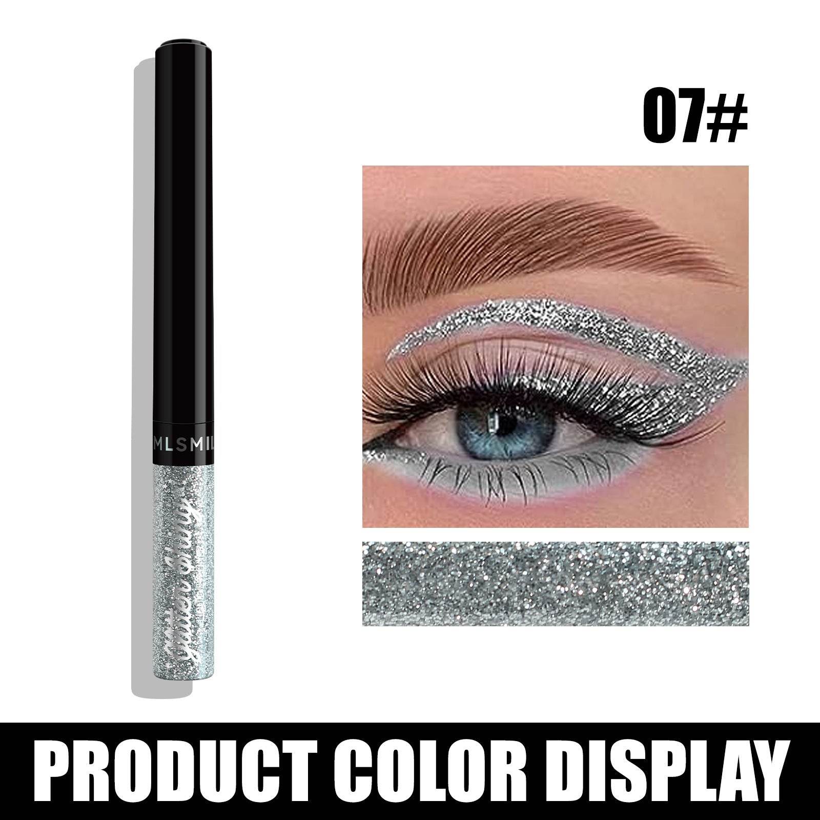 Quick Drying 12 Color Eyeliner Liquid - Mubimart
