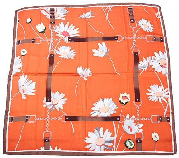 Fashion Silk Scarves Female Printing Hijab - Mubimart