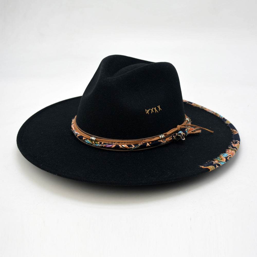 Fashion Retro Original Design Fedora Hat European And American Fur Felt Hat - Mubimart