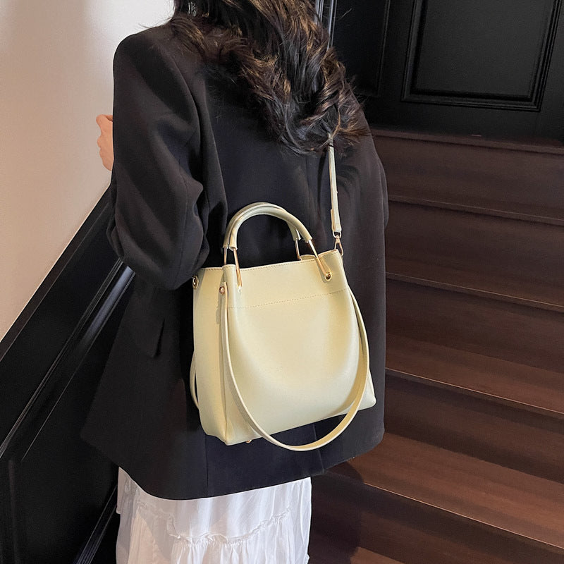 Bucket Bag Simple All-match Portable Shoulder Crossbody Bags