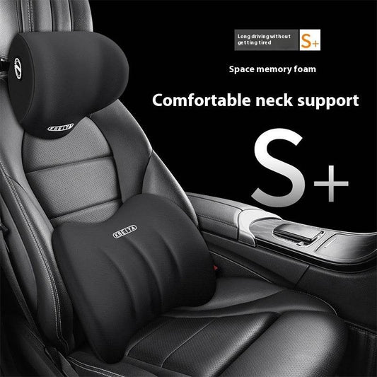 Car Memory Foam Car Neck Pillow - Mubimart