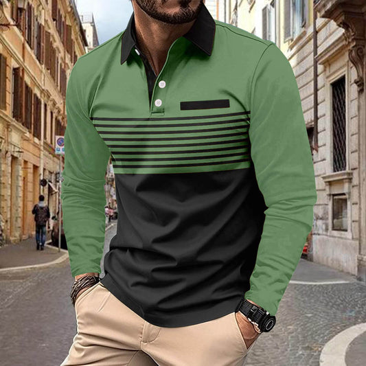 Polo Shirt Pocket Men's Sports Polo Shirt - Mubimart