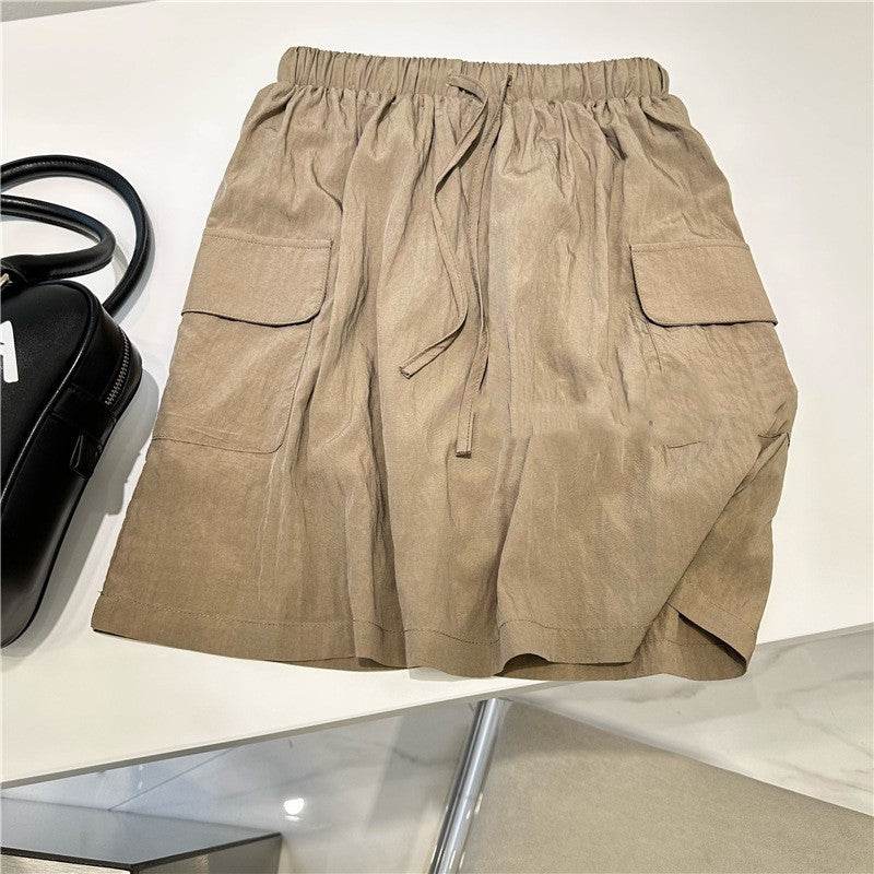 Workwear Parachute SkWomens Workwear Skirtsirt Women's Summer American Street - Mubimart