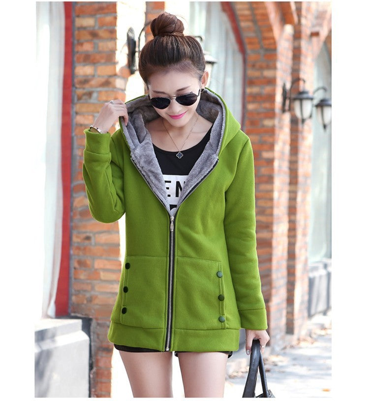 Plus Fat Plus Size Cardigan Sweater Coat Women - Mubimart -  