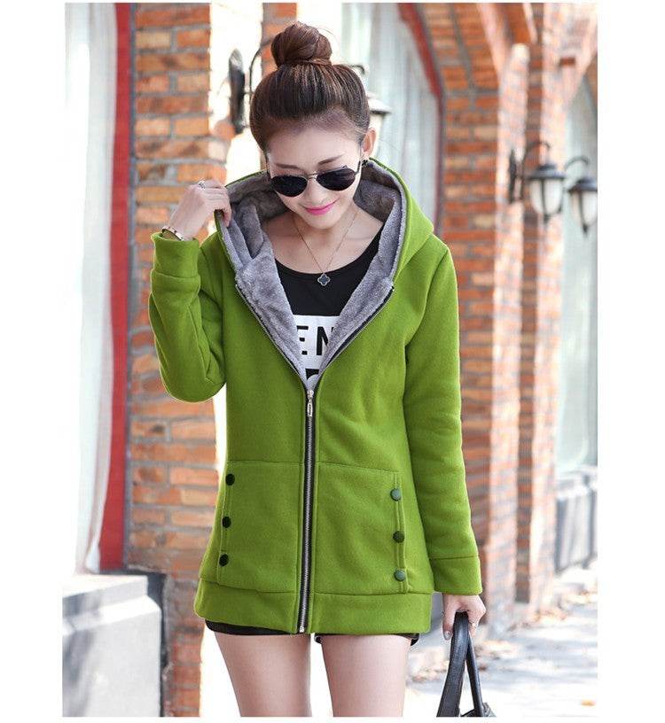 Plus Fat Plus Size Cardigan Sweater Coat Women - Mubimart