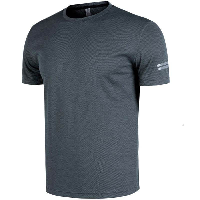 Loose Plus Size Workout Clothes Men's Quick-drying T-shirt - Mubimart
