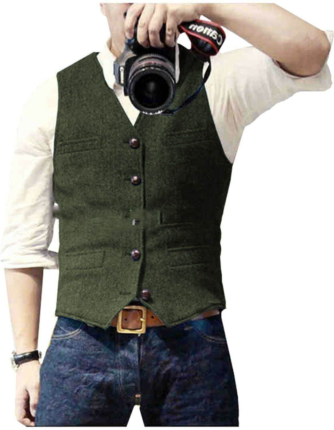 Suit Vest Best Man Wedding - Mubimart