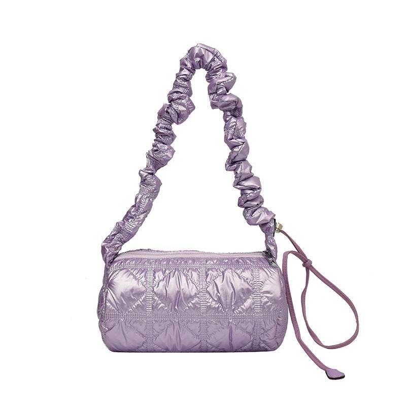 Women's Fashion Rhombus Cloud Satchel - Mubimart