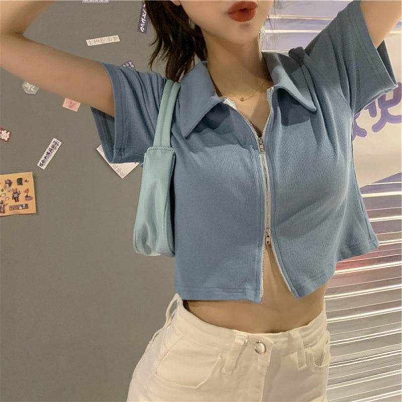 Short-sleeved T-shirt For Women - Mubimart