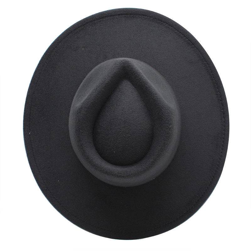 New Woolen Casual Fedora Hat - Mubimart