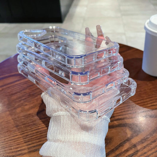 Transparent Airbag Acrylic iPhone 17 Case – Shockproof & Drop-Resistant