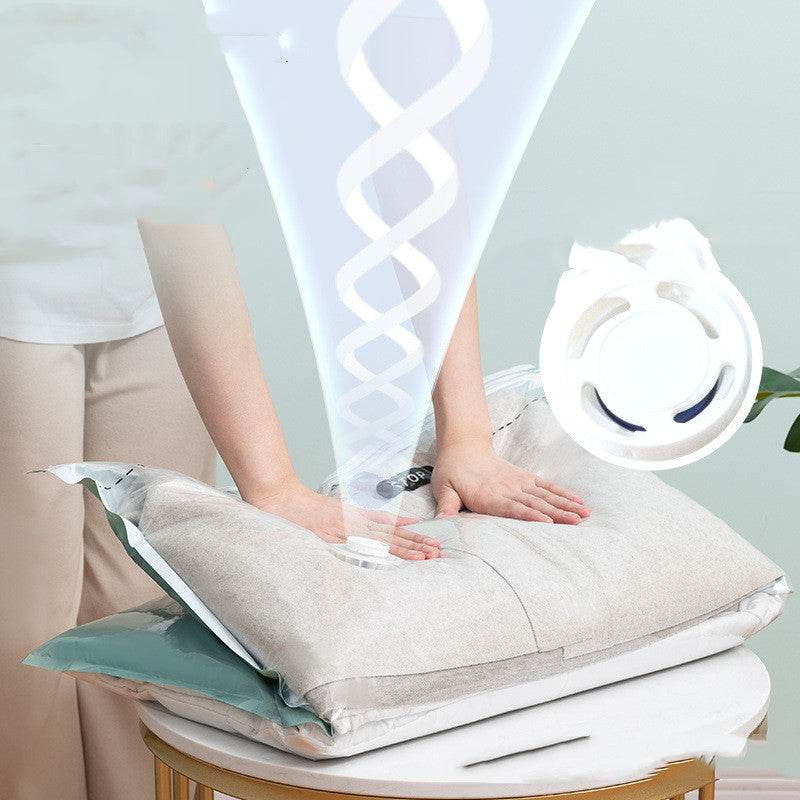 Household Vacuum Air-free Clothes Quilt Storage Bag - Mubimart