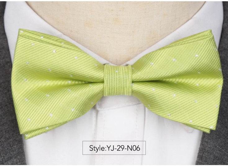 Men's Bow Ties Groom's Groomsmen Highlights - Mubimart
