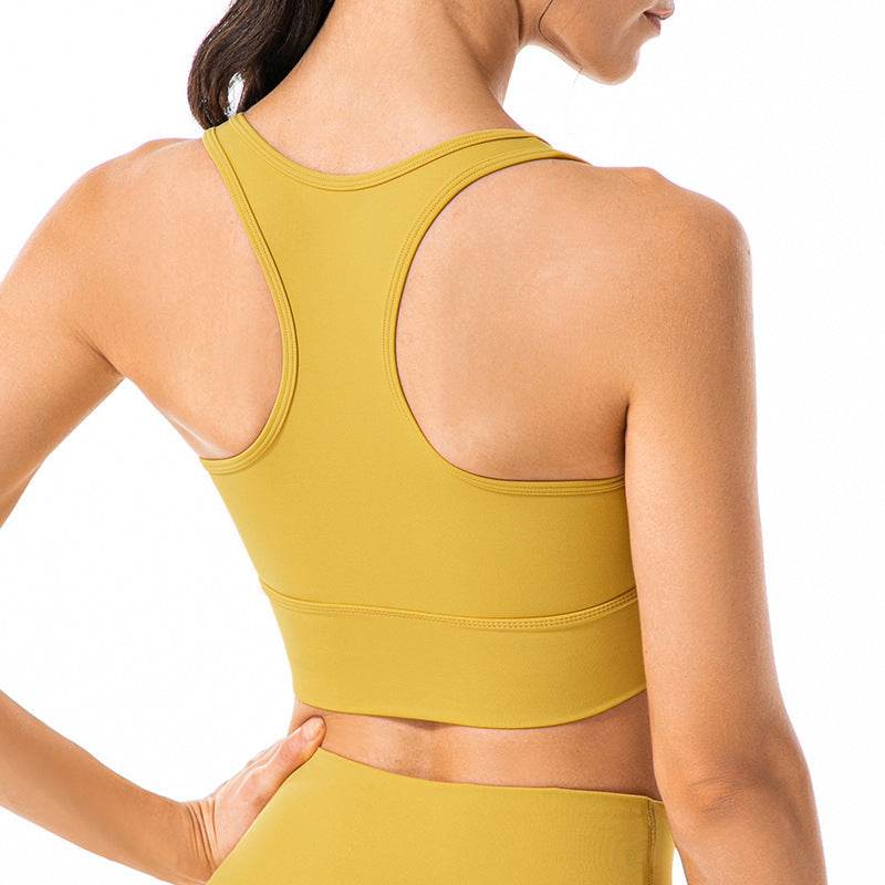 Women's Shockproof Push Up Bra Fitness Wear - Mubimart
