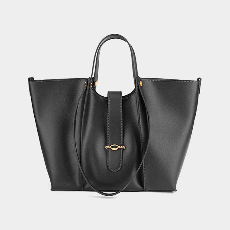 Genuine Leather Large Capacity Bag High-grade Tote Bag For Women - Mubimart
