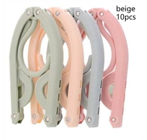 Folding Hanger Travel Portable Hanger Outdoor Travel Simple Hanger - Mubimart
