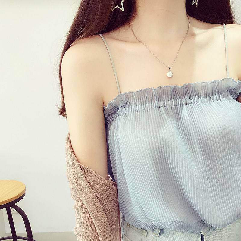 Women's Loose Summer Sleeveless Camisole Top - Mubimart