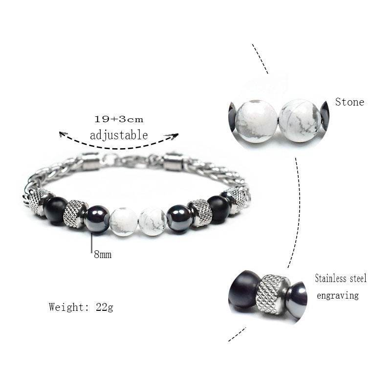 Stainless Steel Bracelet For Men - Mubimart