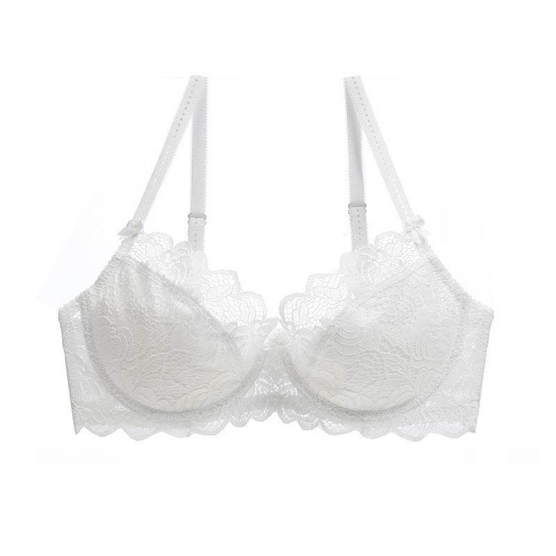 Lace Lingerie Breathable Comfortable Thin Large Size Bra Bra - Mubimart
