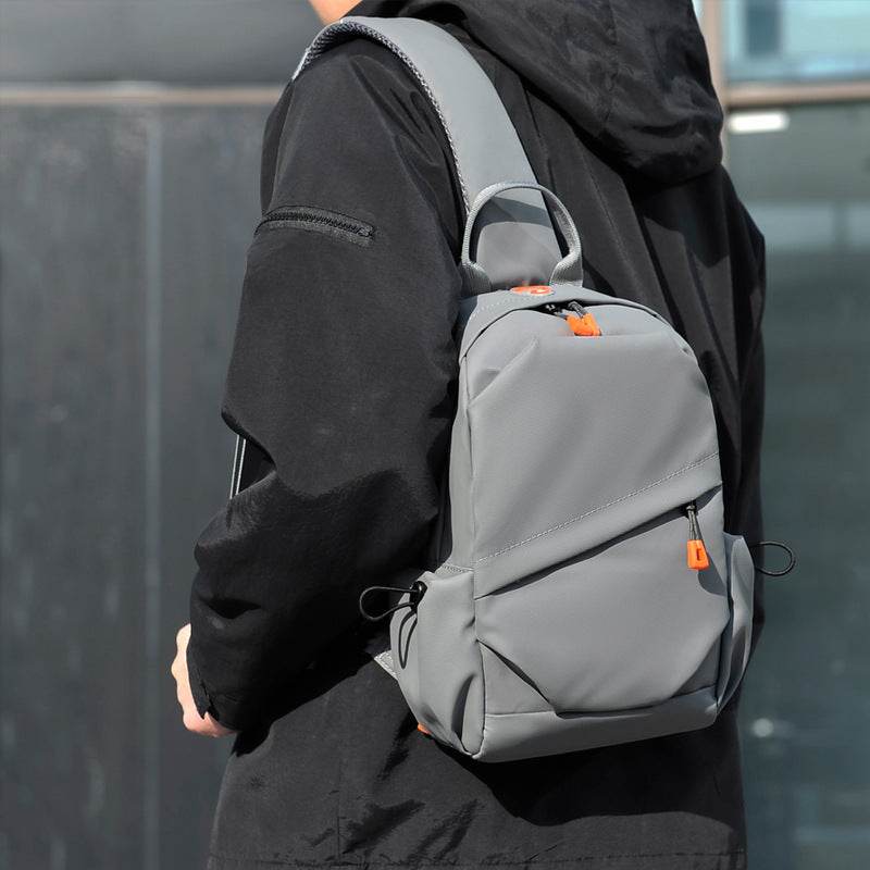 Mens Fashion Casual Single Shoulder Crossbody Bag - Mubimart