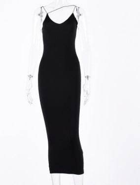 Spring Camisole Dress Evening Gown - Mubimart