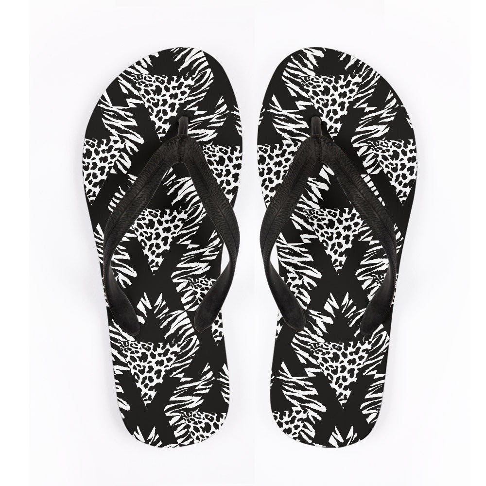 Flip Flops Tier Textur Outdoor Strand Freizeit Flip-Flops