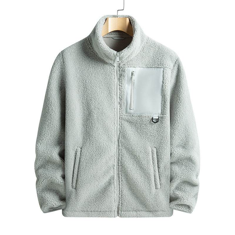 Couple Fleece Warm Breathable Polar Fleece Jacket - Mubimart