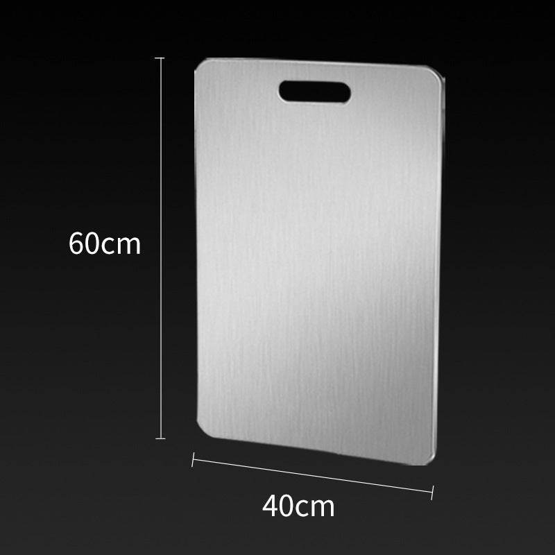 Kitchen Thickened Cutting Board Stainless Steel Cut Vegetables Meat Chopping Board Cooking Tools Anti-mold Cutting Boards Mats - Mubimart