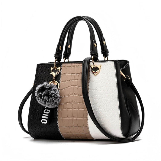 Wave Women Handbags Messenger Bag Ladies Elegant Shoulder Women Tote Bag For Women Lady - Mubimart