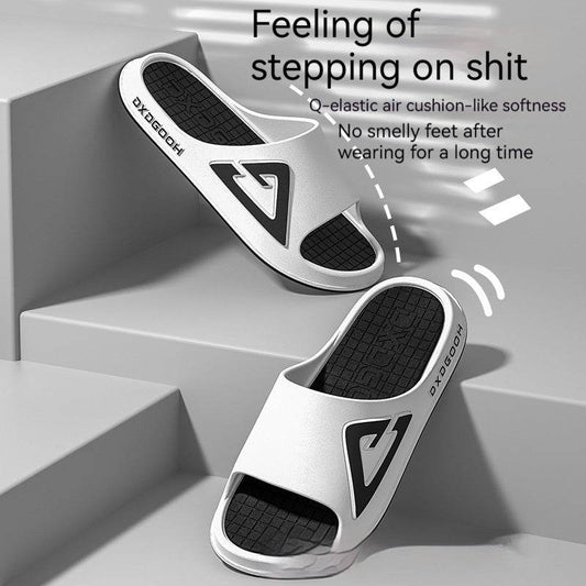 Flip-Flops Outdoor Non-slip Slip Slip-on Slippers For Men - Mubimart
