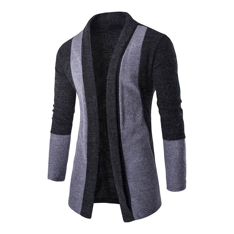 Cardigan Sweater Mens Casual Coat Knitwear Coat Men Clothing - Mubimart