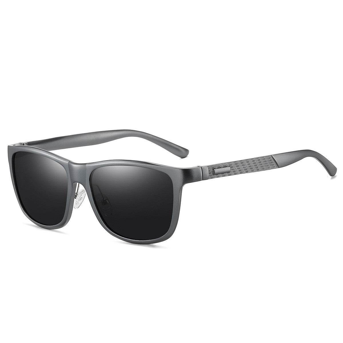 Fashion Aluminum Magnesium Polarized Sunglasses - Mubimart