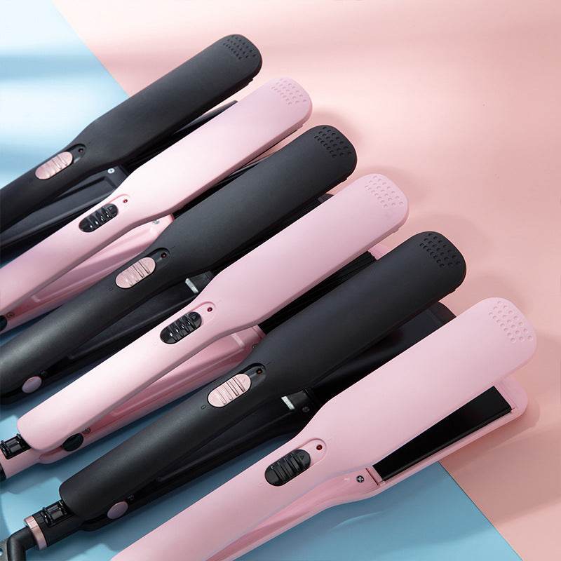 Hair Curler And Straightener Dual-use Electric Hair Straightener - Mubimart