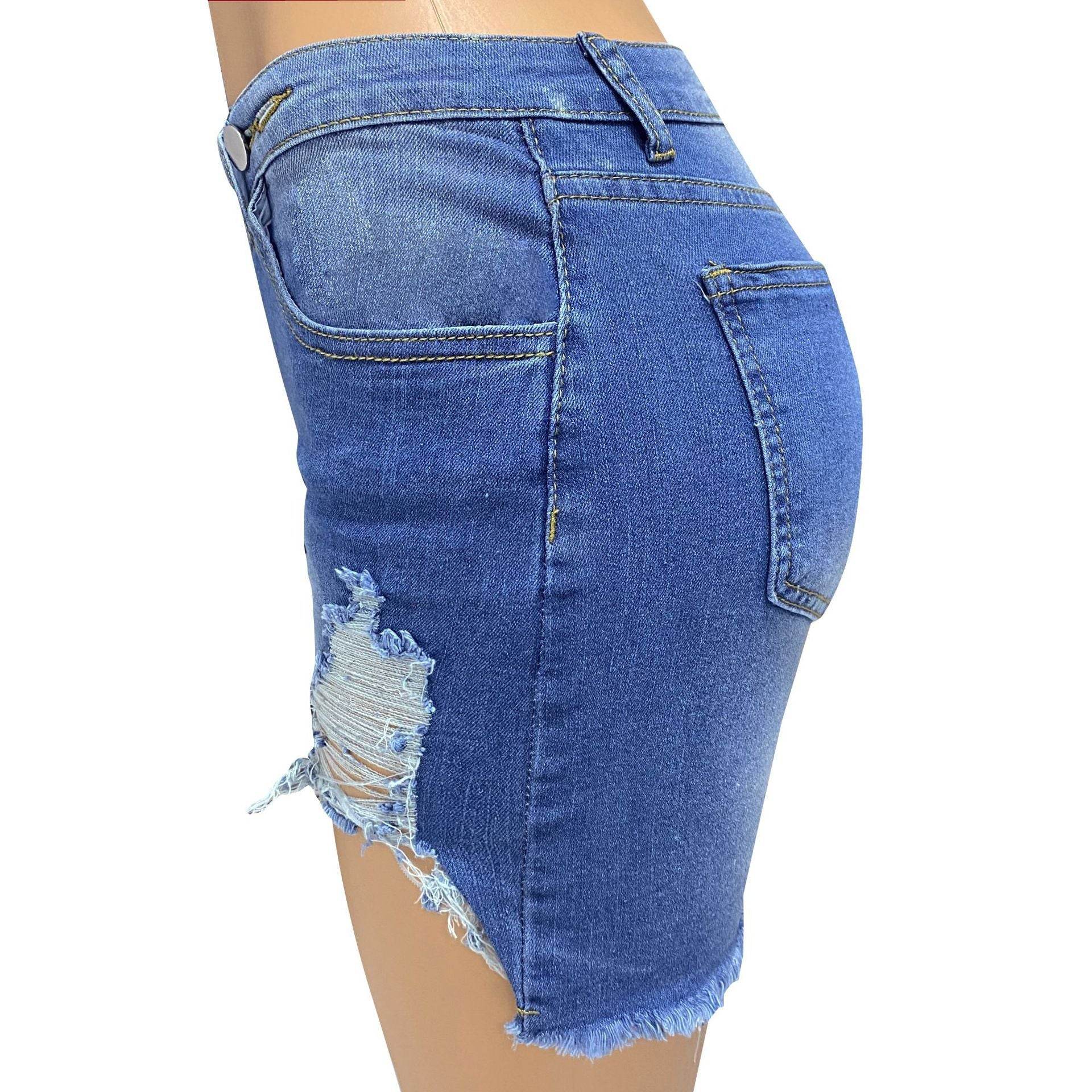 Fashion Personality Denim Shorts For Women - Mubimart