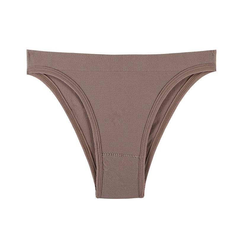 Women Panties Seamless Briefs Female Underwear Low Rise Unde - Mubimart