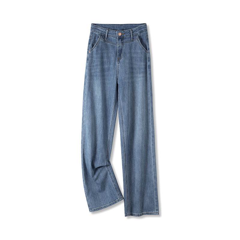 Fashionable Narrow Wide-leg Jeans For Women - Mubimart